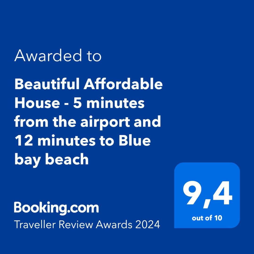 Beautiful Affordable House - 5 Minutes From The Airport And 12 Minutes To Blue Bay Beach Mon Tresor Экстерьер фото